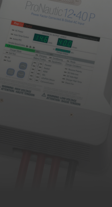 A ProMariner™ global AC input.