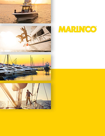 The cover of the 2025 Marinco® Catalog.